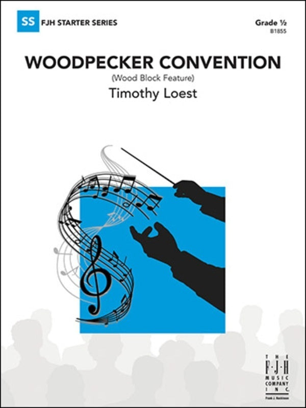 Woodpecker Convention (Wood Block Feature) Cb0.5 Sc/Pts