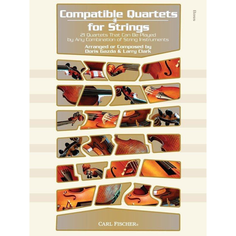 Compatible Quartets For Strings Bass Bk/Cd