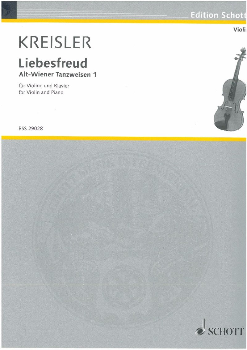 Kreisler - Liebesfreud Violin/Piano