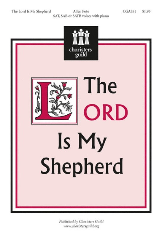 Lord Is My Shepherd Satb