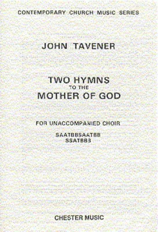 Tavener 2 Hymns To The Mother Of God Choral Score Music2u au tavener-2-hymns-to-the-mother-of-god-choral-score-music2u-au
