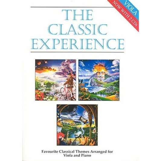 CLASSIC EXPERIENCE VIOLA/PIANO BK/2CDS - Music2u