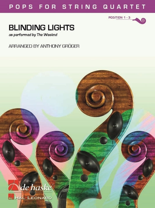 Blinding Lights for String Quartet (Score and Parts)