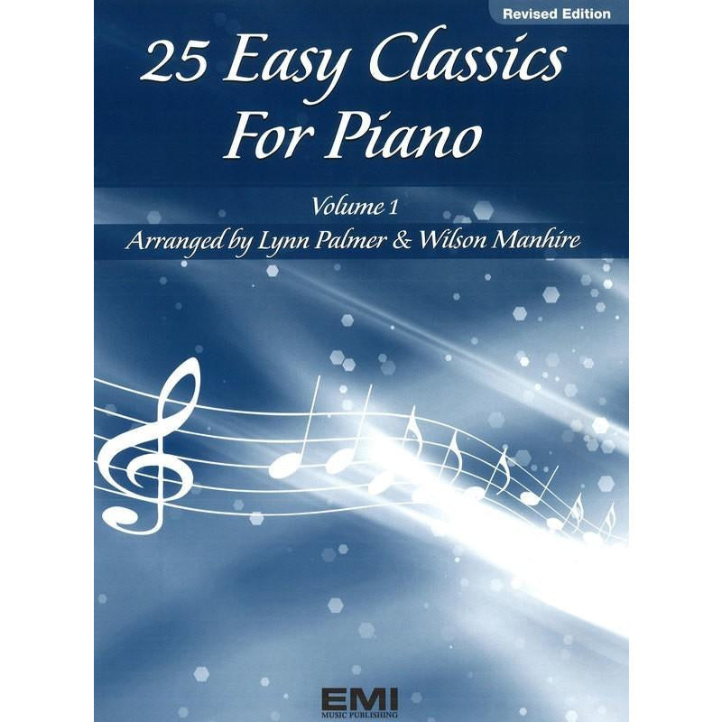 25 EASY CLASSICS FOR PIANO BK 1 - Music2u