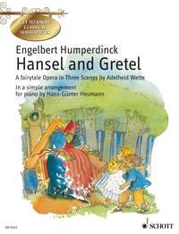 Humperdinck - Hansel And Gretel For Easy Piano