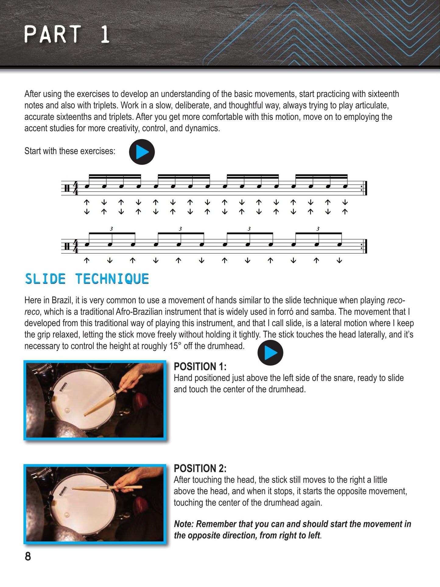 Extreme Polyrhythm, Coordination & Speed Techniques Book/Olm