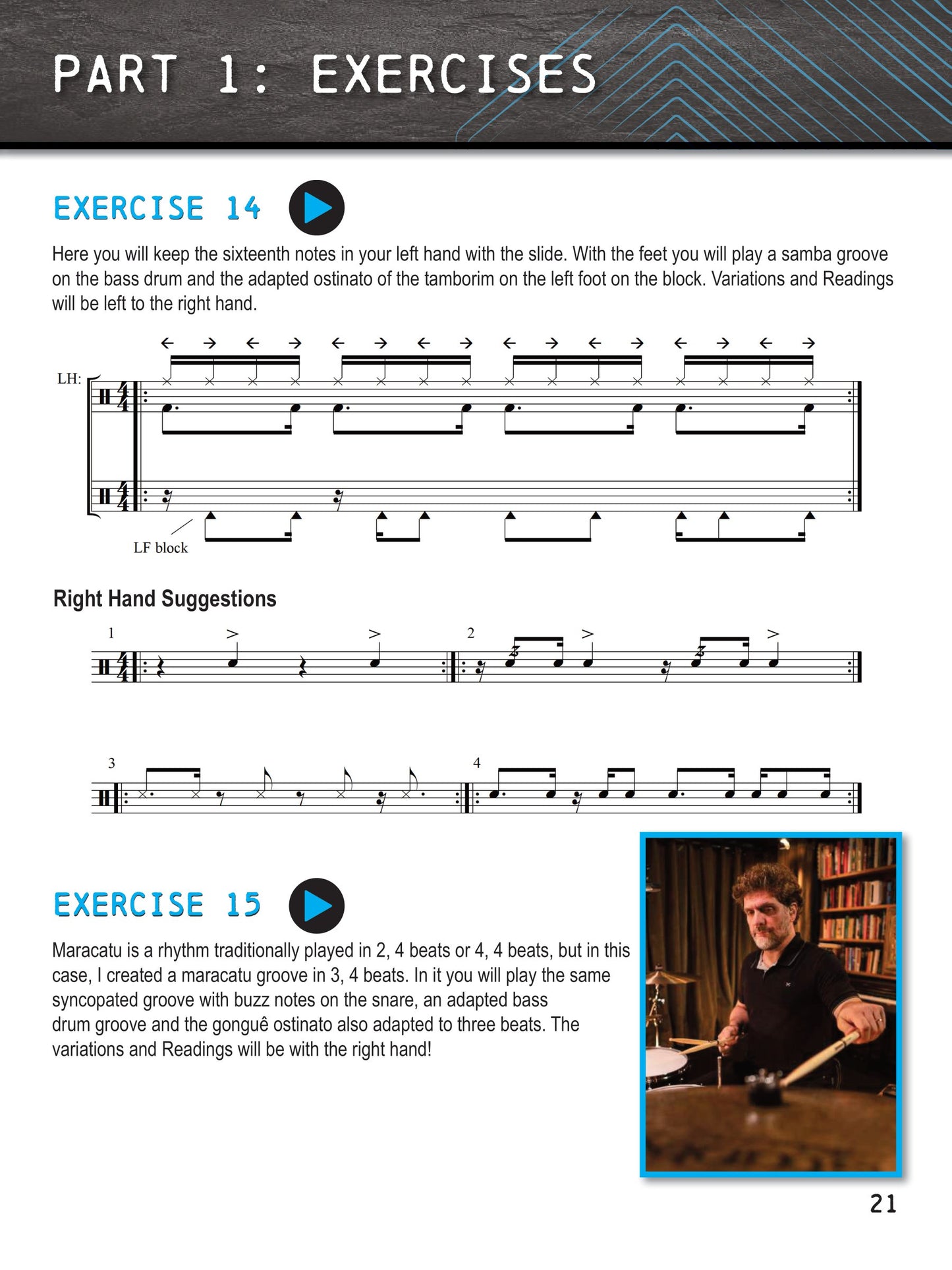 Extreme Polyrhythm, Coordination & Speed Techniques Book/Olm