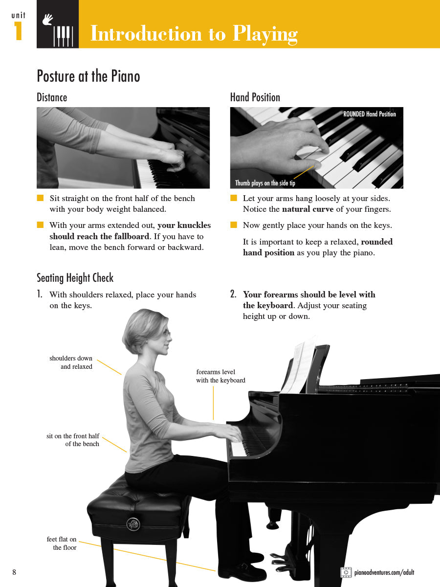 Adult Piano Adventures: All In One Lesson Book 1 (Book/Ola) & Keyboard