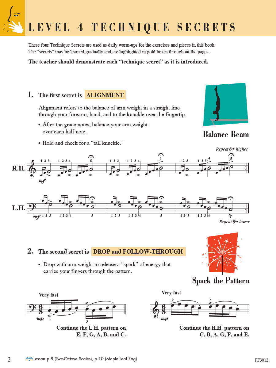 Piano Adventures: Technique & Artistry Level 4 Book (2Nd Edition) Keyboard