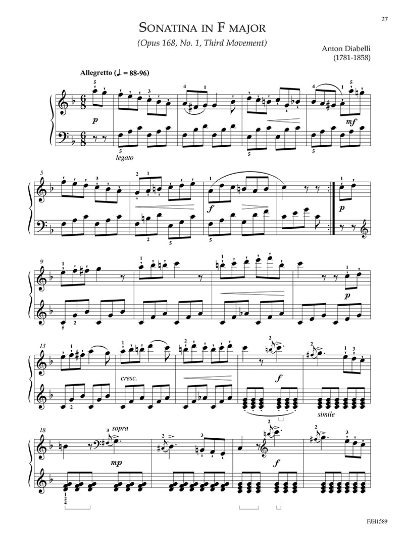 Succeeding With The Masters - Piano Festival Book 5 (Book & Cd)