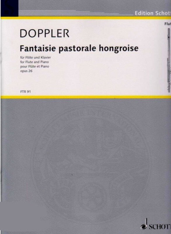 Doppler Hungarian Pastoral Fantasy Op 26 Flute/Piano