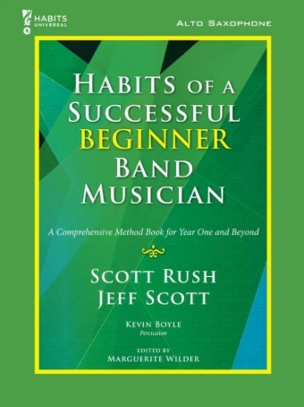 Habits Successful Beginner Band Musician Alto Sax