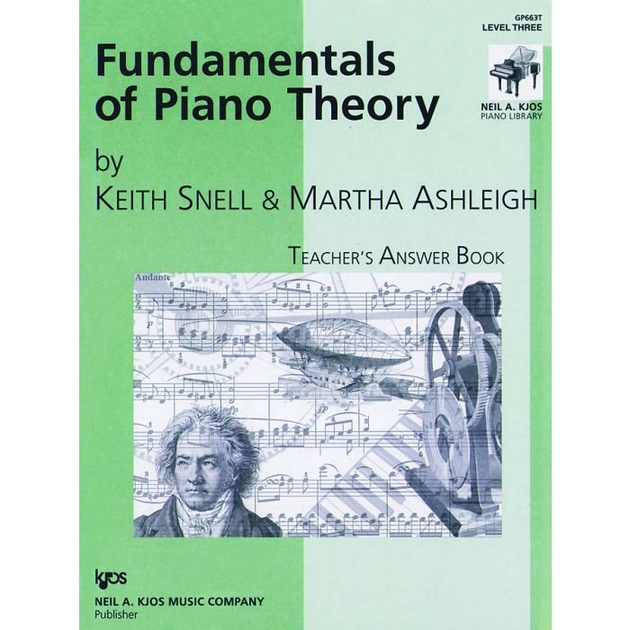 Fundamentals Of Piano Theory Level 3 Teachers Answer Book