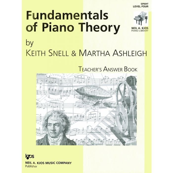 Fundamentals Of Piano Theory Level 4 Teachers Answer Book