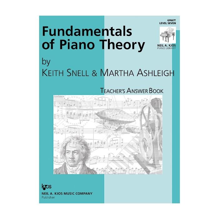 Fundamentals Of Piano Theory Level 7 Teachers Answer Book