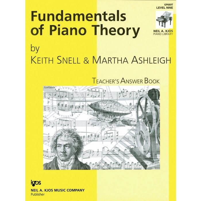 Fundamentals Of Piano Theory Level 9 Teachers Answer Book