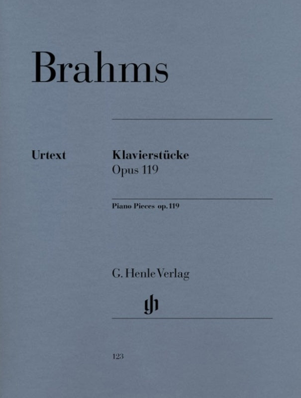 Piano Pieces Op 119 Urtext