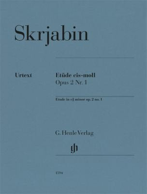 Scriabin - Etude C Sharp Minor Op 2 No 1 For Piano - G. Henle Verlag