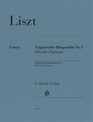 Liszt - Hungarian Rhapsody No 5 For Piano Urtext - G. Henle Verlag