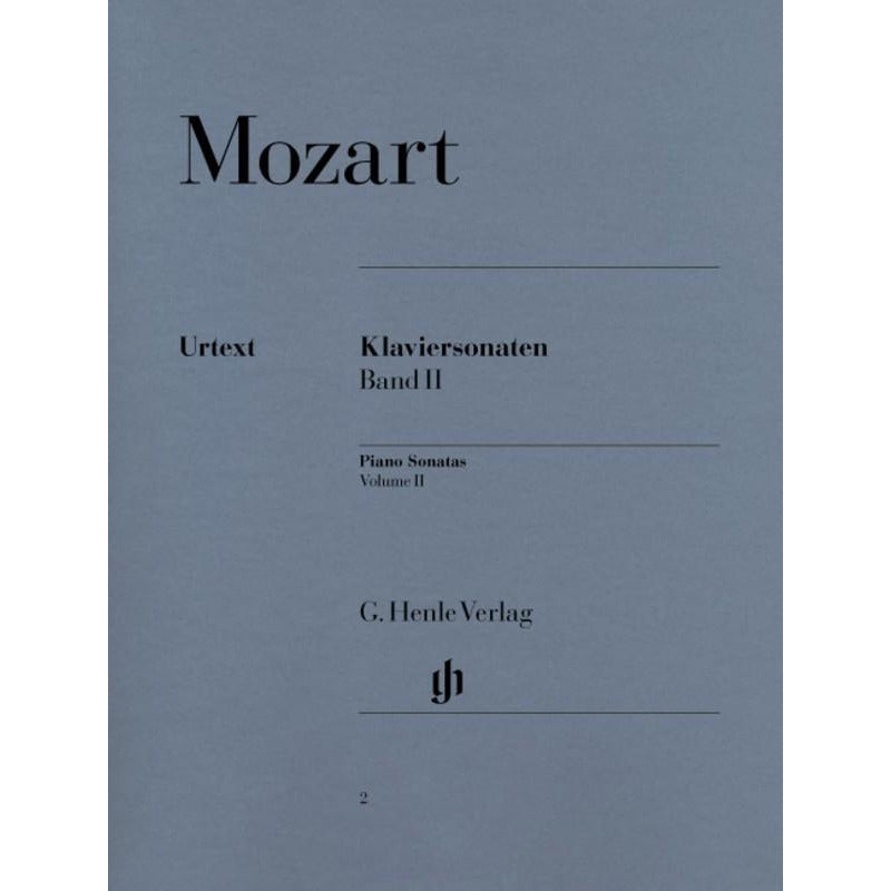 MOZART - PIANO SONATAS VOL 2 URTEXT - Music2u