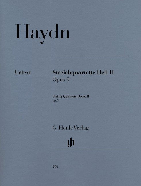 String Quartets Bk 2 Op 9 Nos 1-6 - G. Henle Verlag