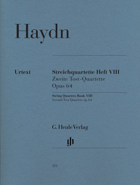 String Quartets Bk 8 Op 64 - G. Henle Verlag