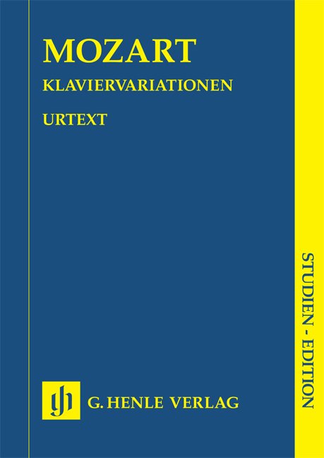 Piano Variations Complete Study Score - G. Henle Verlag