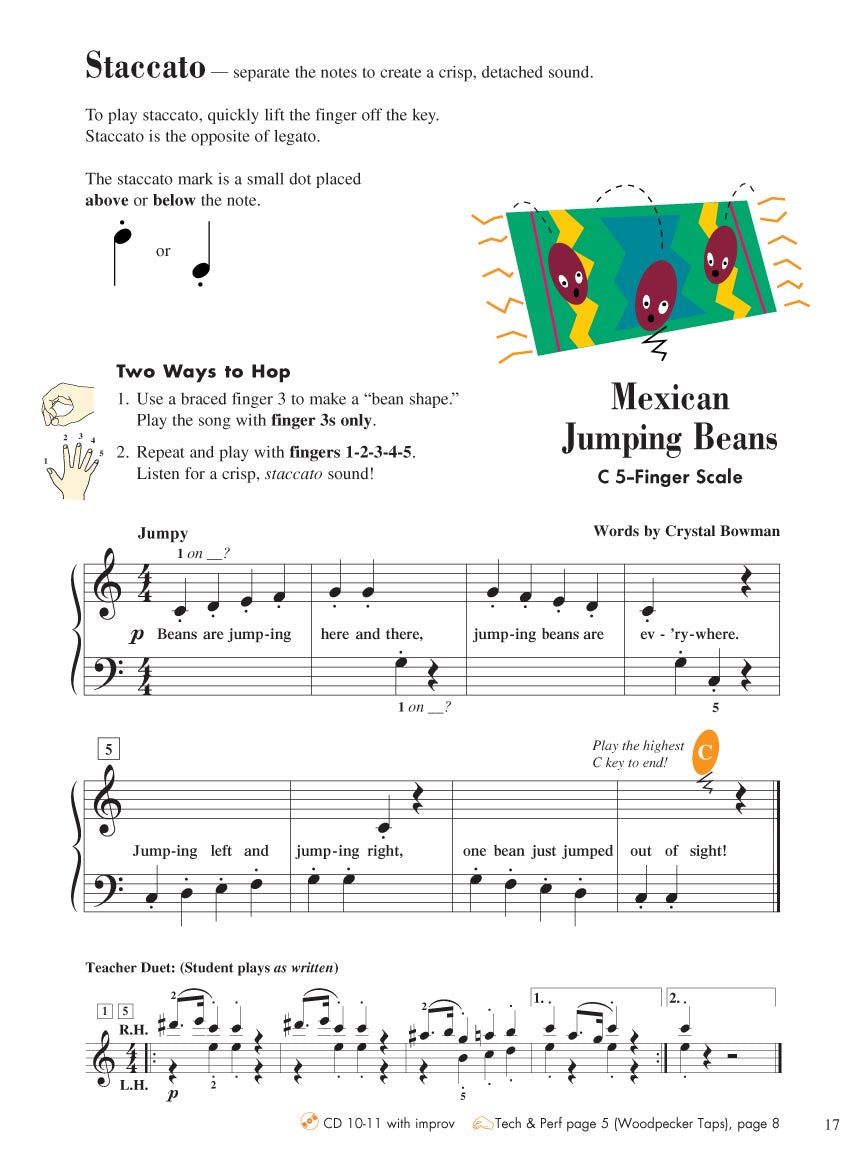 Piano Adventures: All In Two -Level 1 Lesson & Theory Book Keyboard