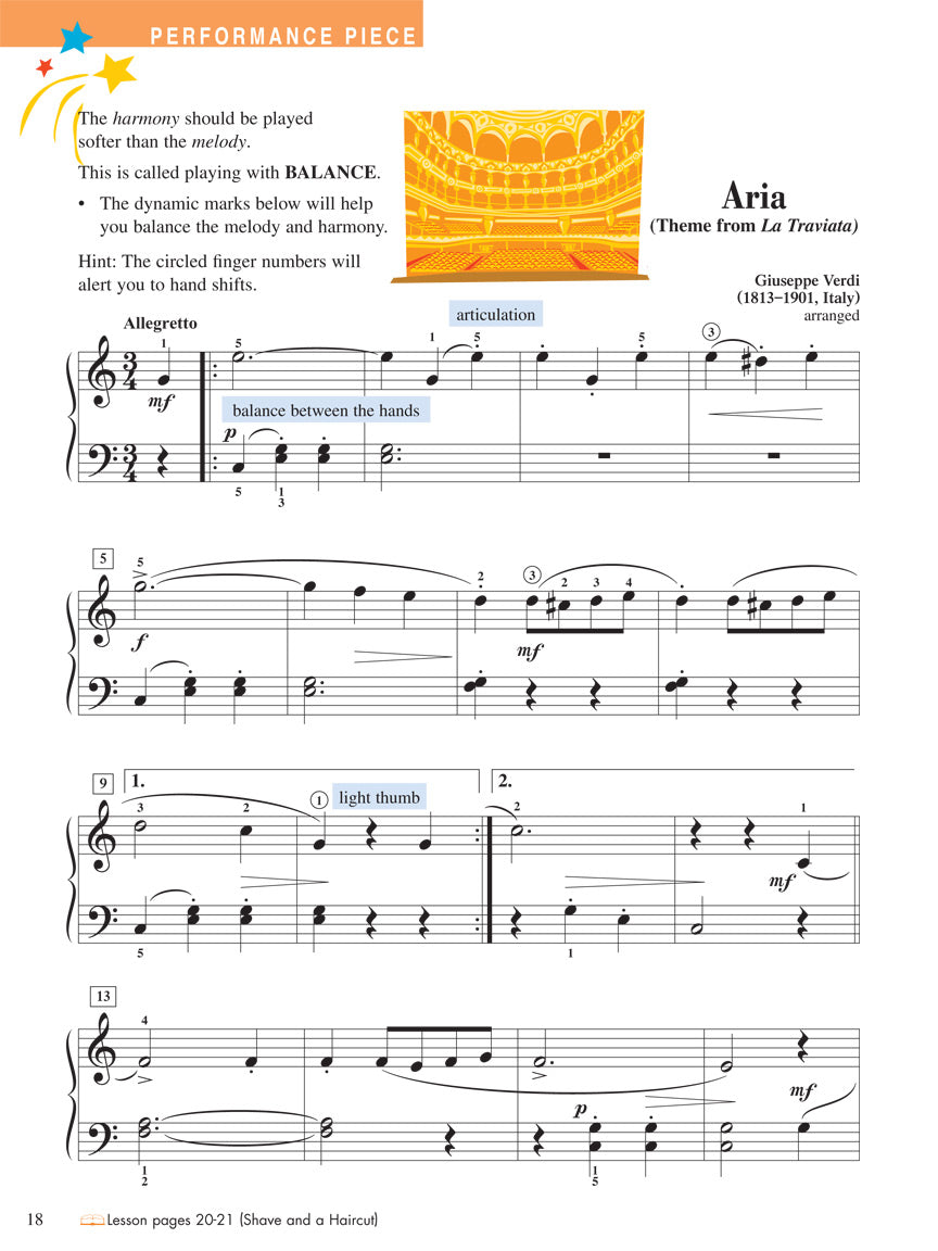 Piano Adventures: All In Two - Level 2B Technique & Performance Book Keyboard