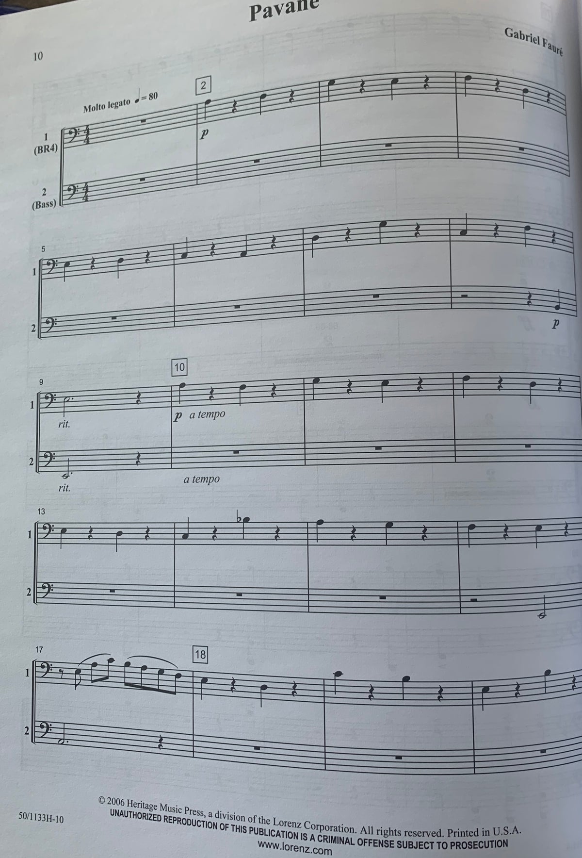 Concert Ensembles For Everyone - French Horn Book (Brass 3 And 4)
