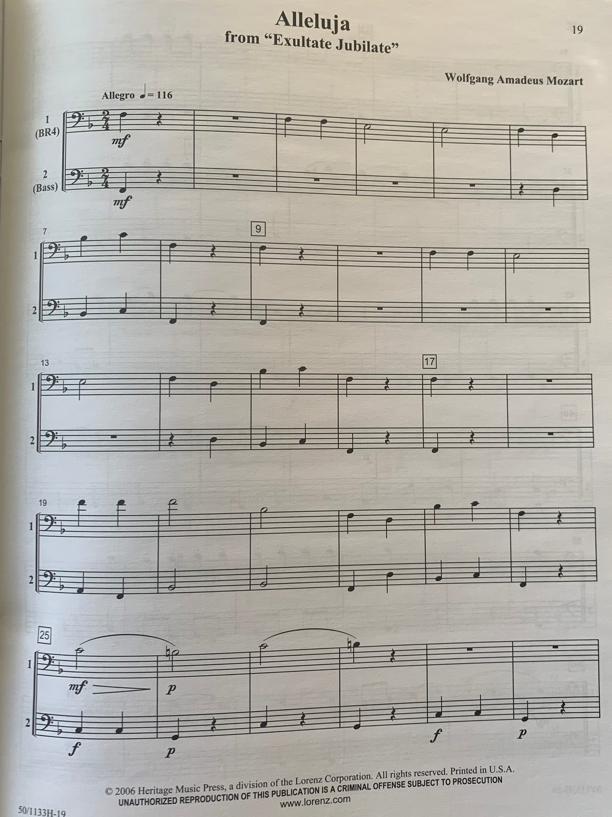 Concert Ensembles For Everyone - Trombone/Baritone BC/Bassoon Book