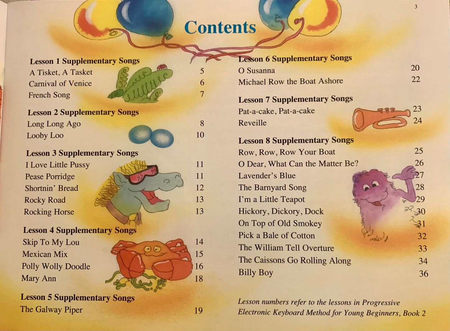 Progressive Electronic Keyboard Method Young Beginners - Songbook A