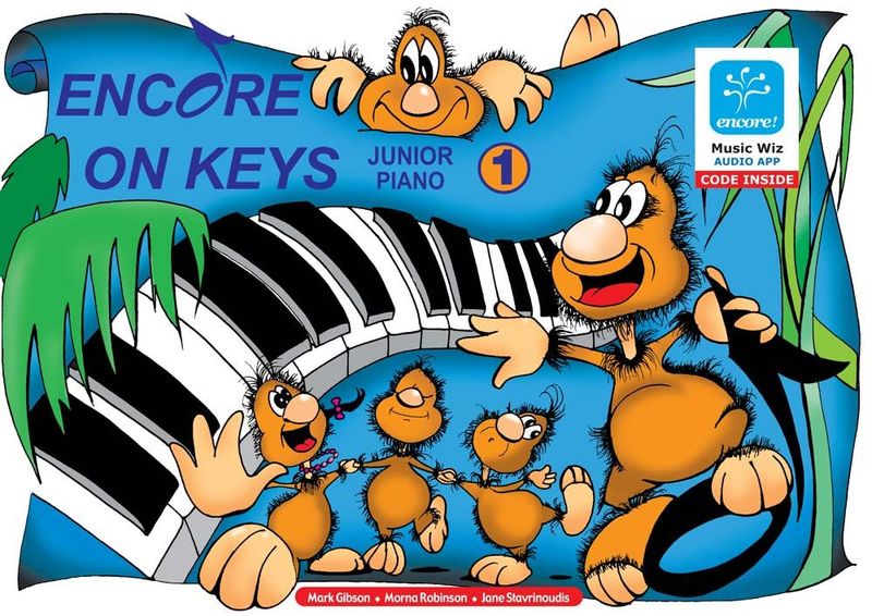 Encore On Keys - Junior Series Level 1 With Book/Audio/Flash Cards Piano & Keyboard