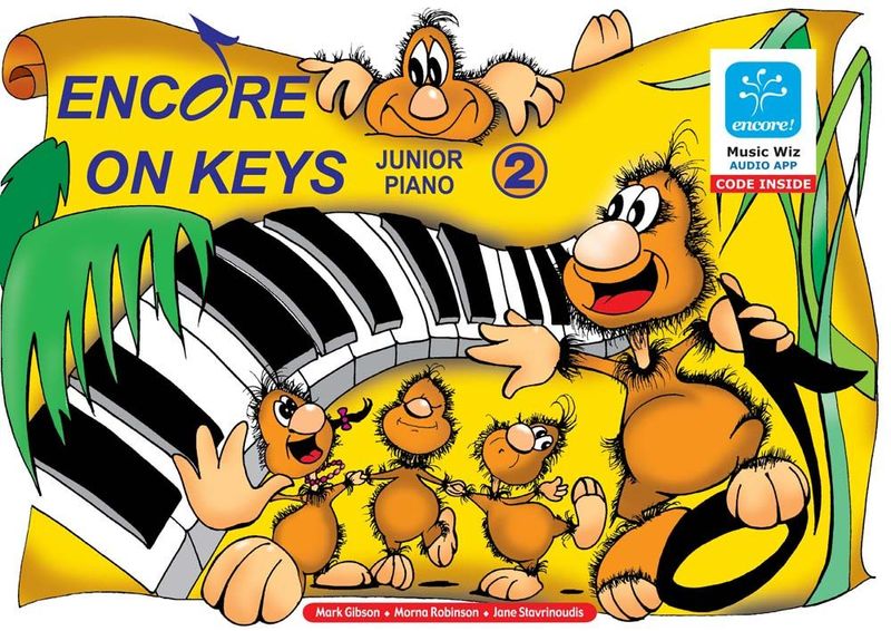 Encore On Keys - Junior Series Level 2 With Book/Audio/Flash Cards Piano & Keyboard