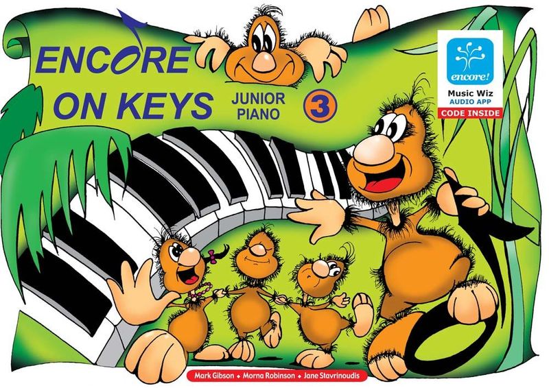 Encore On Keys - Junior Series Level 3 With Book/Audio/Flash Cards Piano & Keyboard
