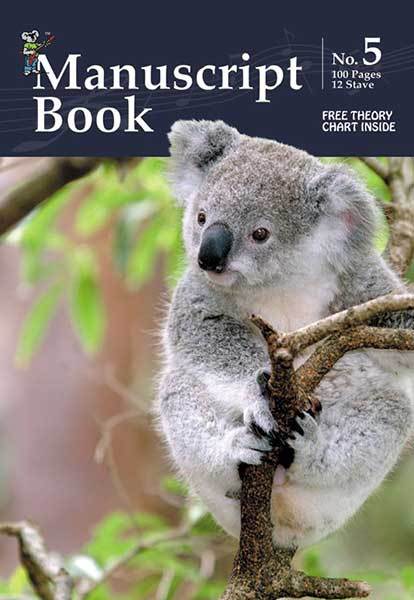 Progressive A4 Manuscript Book 5 (12 Stave, 100 Pages)