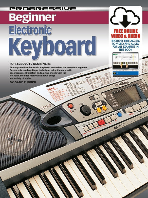 Progressive Beginner Electronic Keyboard Book/Ola