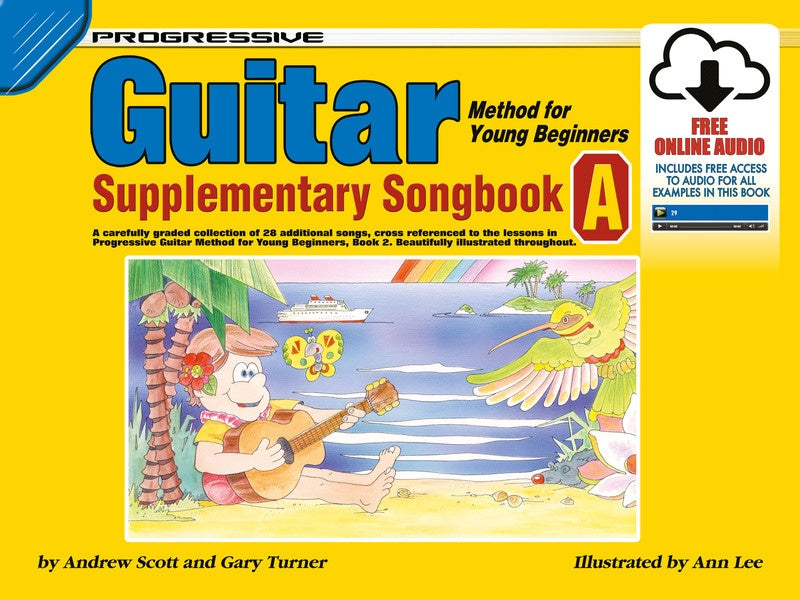 Progressive Guitar Method For Young Beginners Songbook A (Book/Ola)