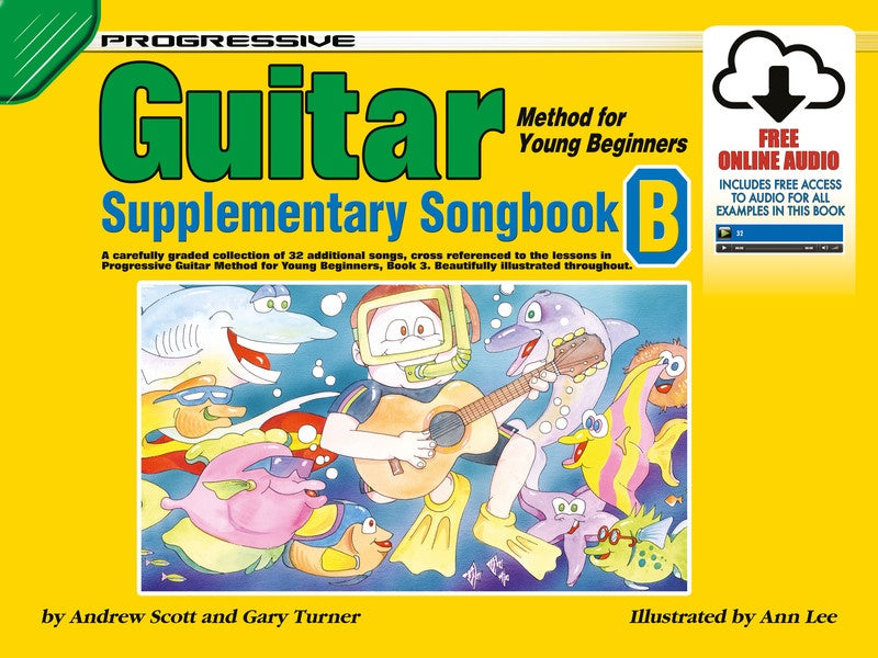 Progressive Guitar Method For Young Beginners Songbook B (Book/Ola)