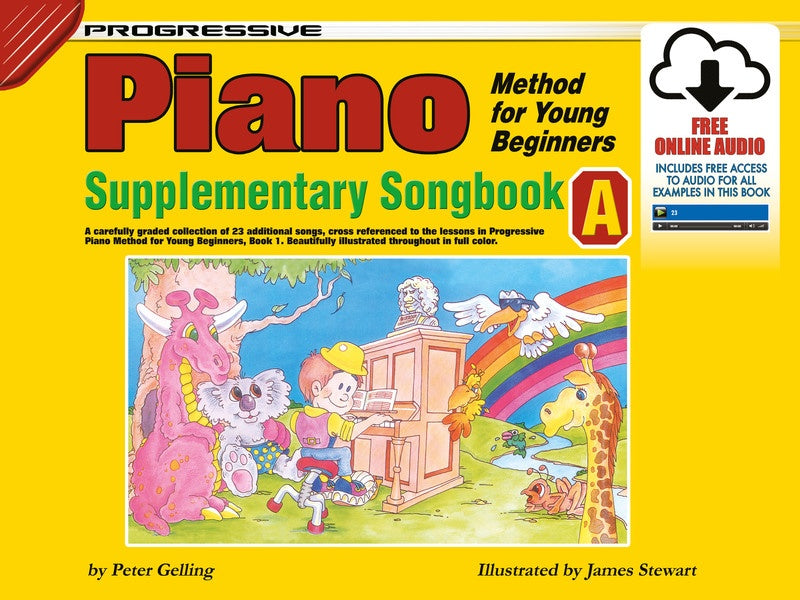 Progressive Piano Method For Young Beginners - Songbook A