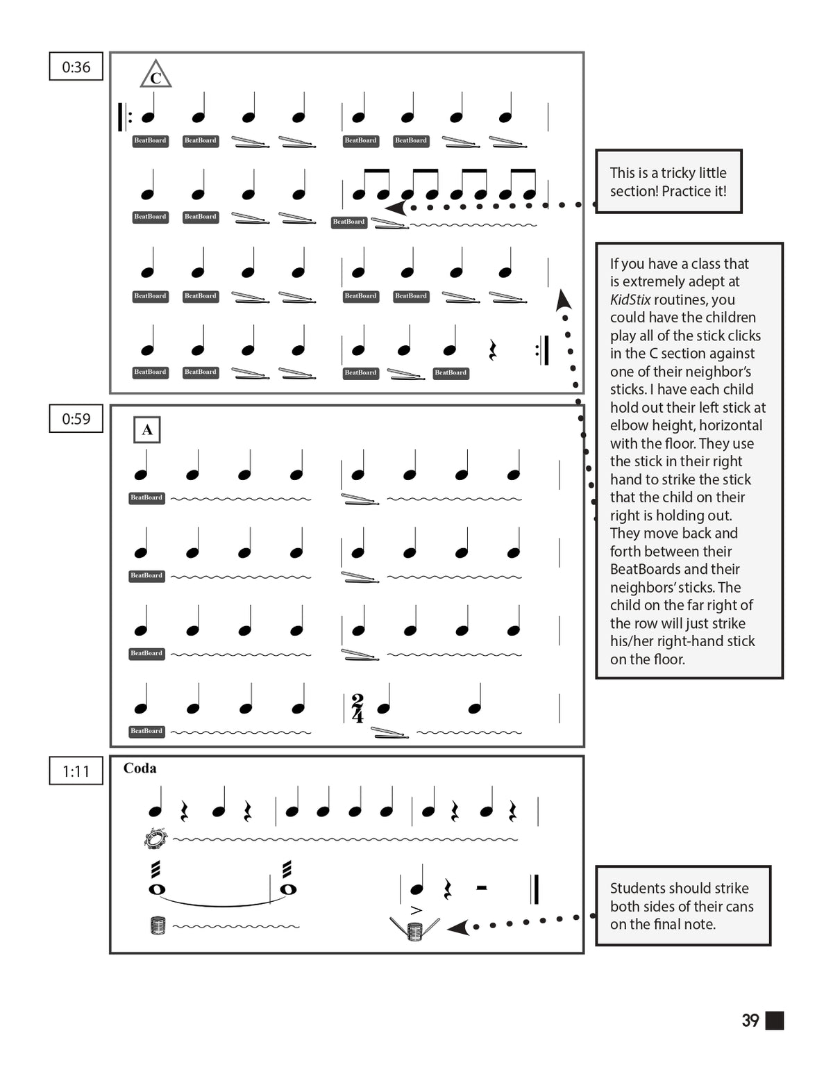 Kidstix Book/CD-ROM - Rockin' Repertoire for Rhythm Readiness Classroom Kit