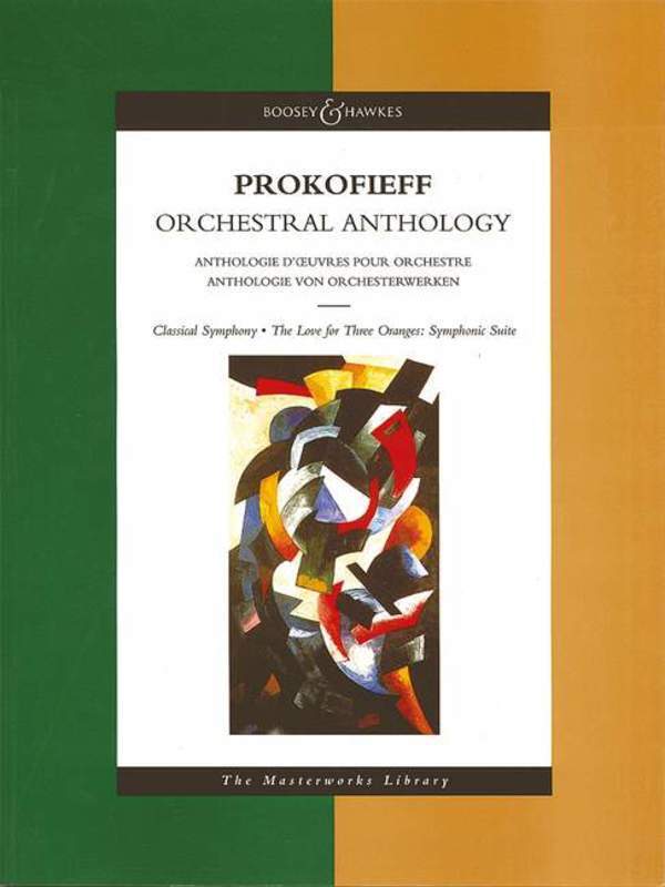 Prokofieff - Orchestral Anthology Full Scores Masterworks