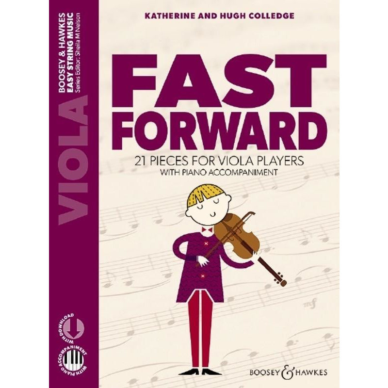 FAST FORWARD VIOLA/PIANO BK/OLA NEW EDITION - Music2u