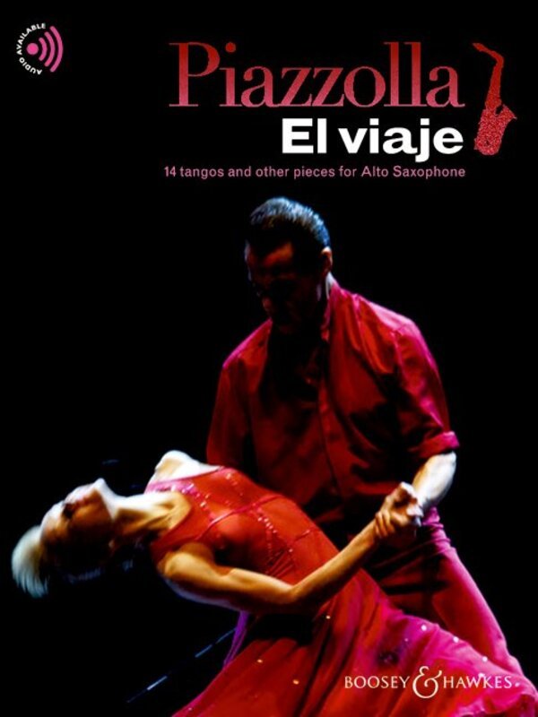 Piazzolla - El Viaje 14 Tangos & Other Pieces Alto Sax Bk/Ol