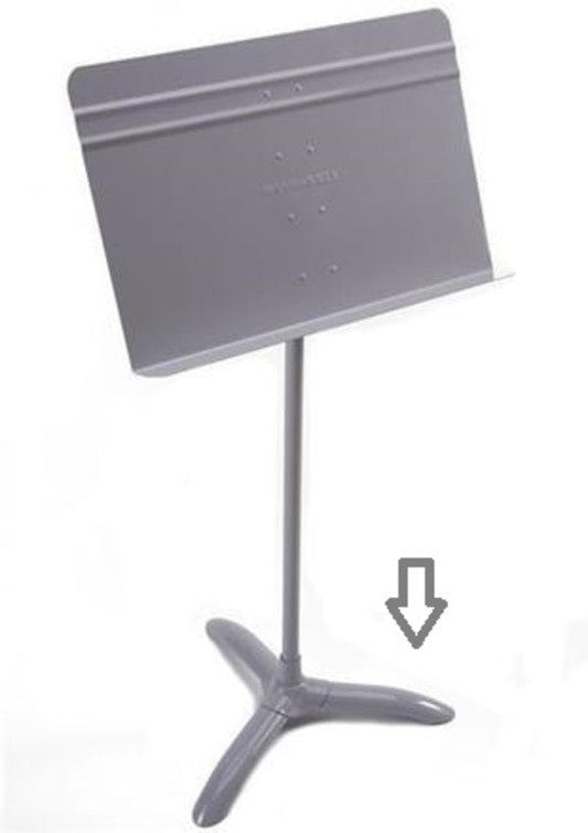 MUSIC STAND BASE ONLY GREY