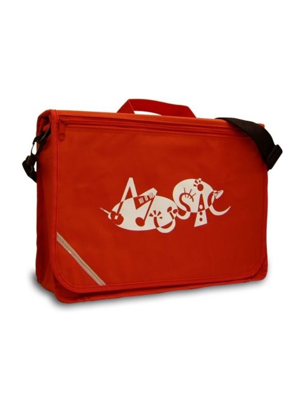 MAPAC MUSIC BAG EXCEL MUSIC WORD RED