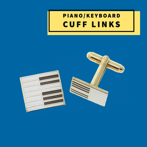Keyboard/Piano Cuff Links Giftware
