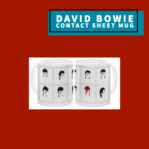David Bowie Contact Sheet Mug