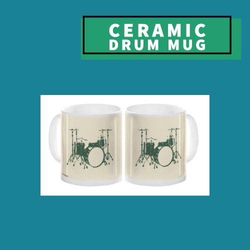 Drumset Ceramic Mug Giftware