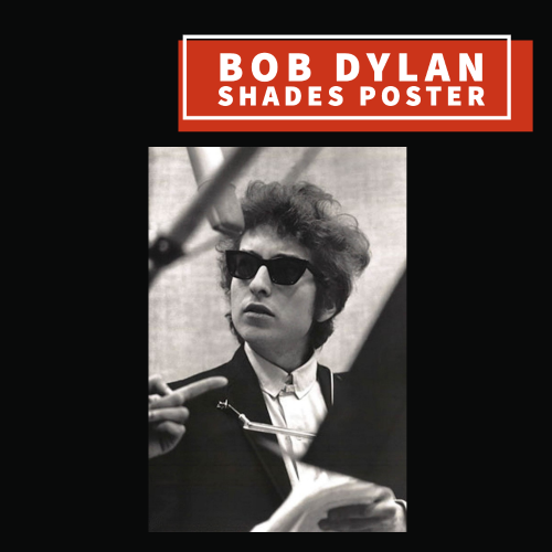 Bob Dylan - Iconic Shades Wall Poster Giftware